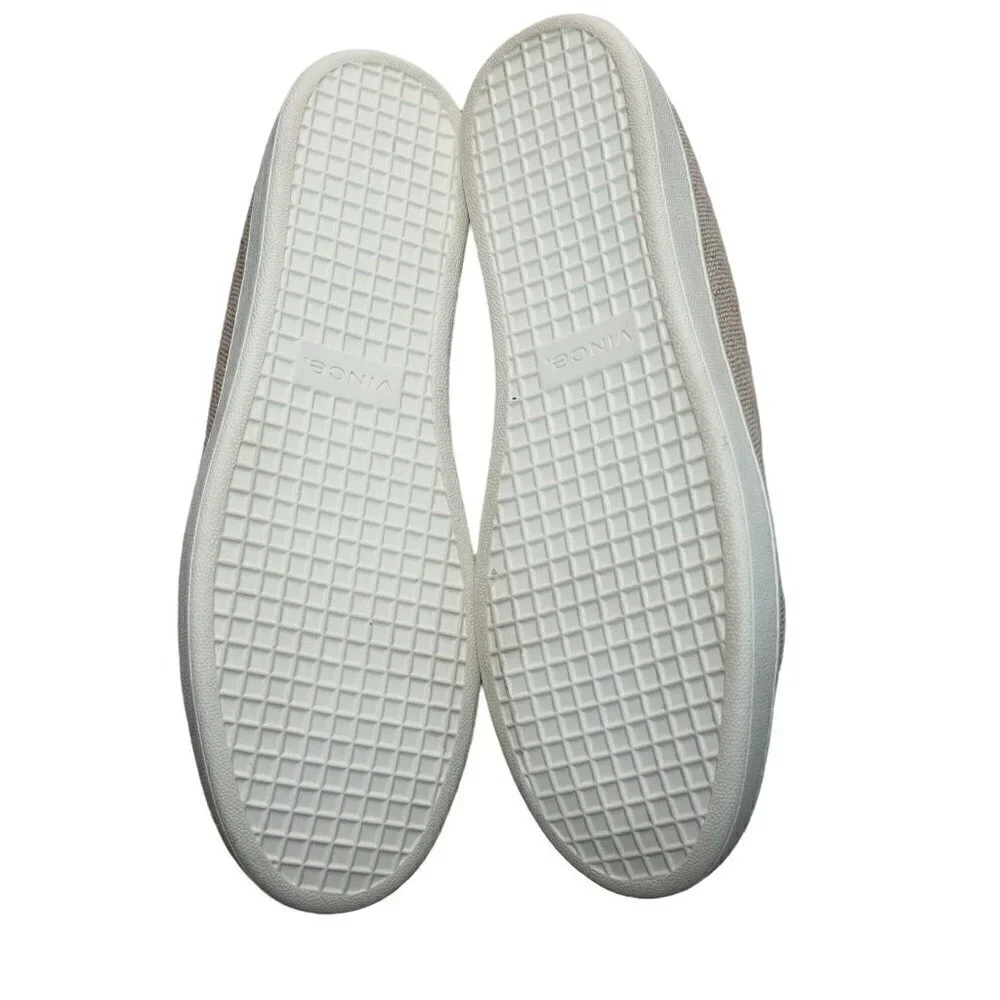 Vince Mules Canvas Vianne Natural Beige Comfort Shoes‎ Womens Size 9.5 NEW - Picture 11 of 12